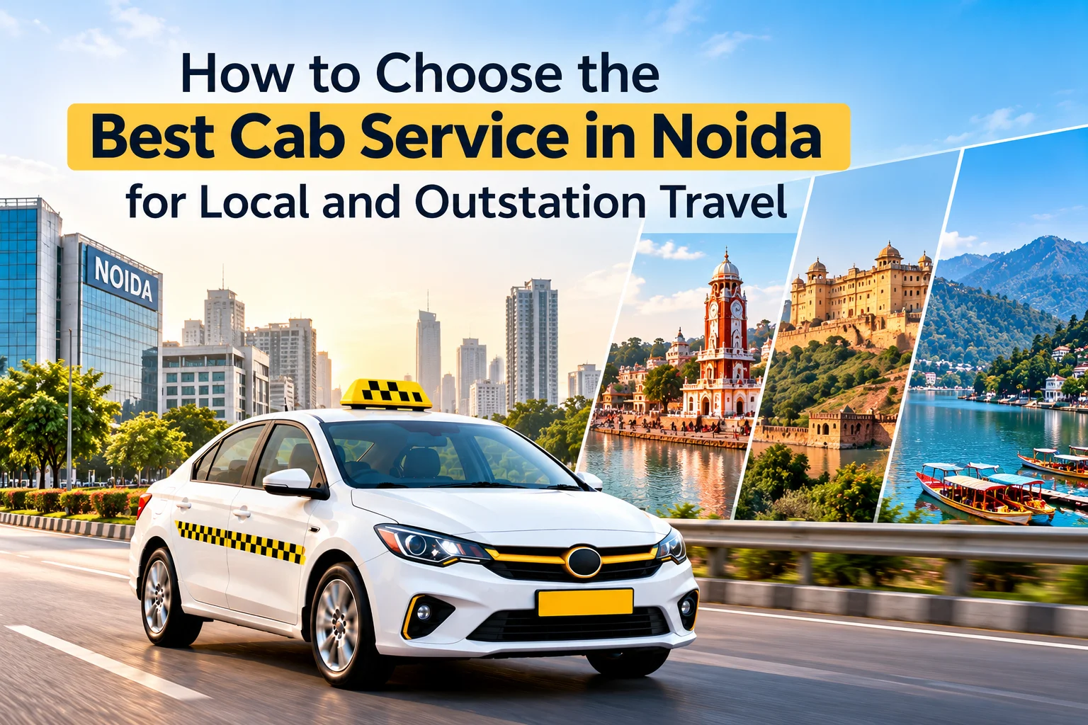 Read more about the article How to Choose the Best Cab Service in Noida for Local and Outstation Travel
