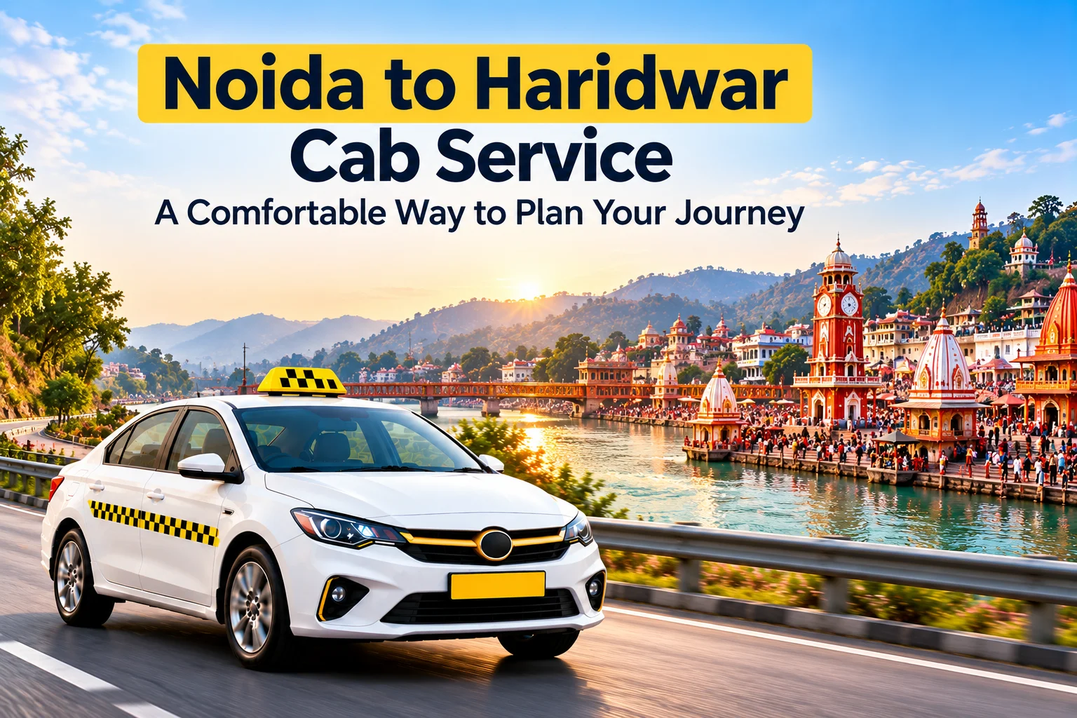 Read more about the article Noida to Haridwar Cab Service: A Comfortable Way to Plan Your Journey