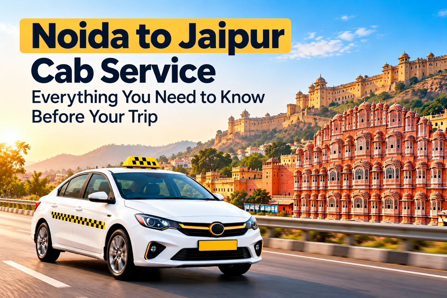 Read more about the article Noida to Jaipur Cab Service: Everything You Need to Know Before Your Trip